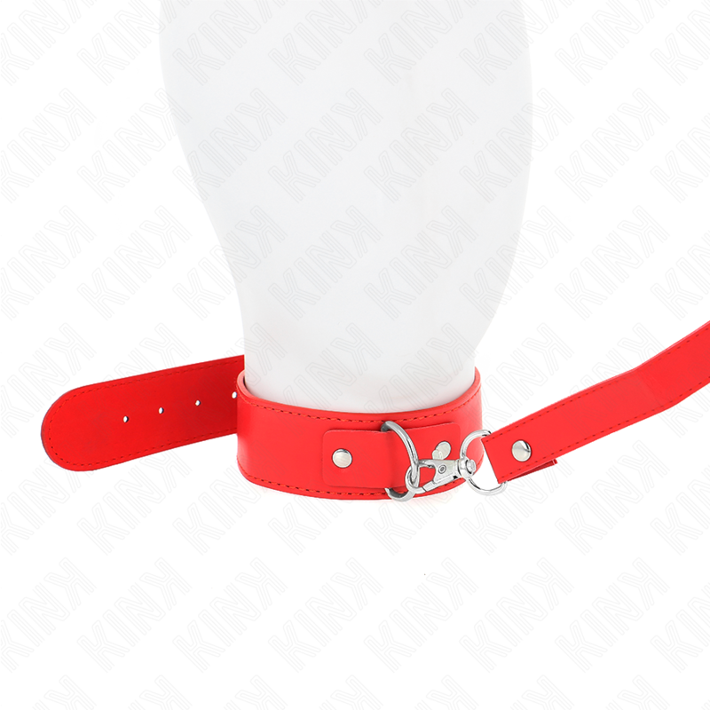 Kink Collar & Gag-Guler cu Curea 116 cm Roșu, Chingă Reglabilă 4 img 187556 ffdf82eb60356adf35edb55d1566b8f1 1