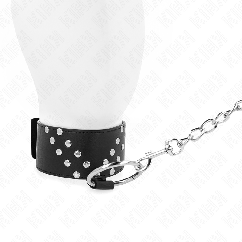 Kink Collar & Gag-Colier cu Centură 65 cm cu Nit V Reglabil 3 img 187574 3165a2c4a96ee3680e75545d6215ab6c 1
