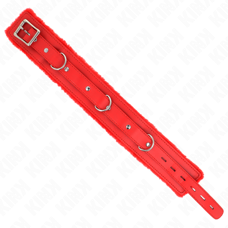 Kink Collar & Gag-Zgardă cu Lesă 65 cm cu Restricții Roșu 36-42 6 img 187579 d01ab06fb13d71b49768c2ede3a44206 1