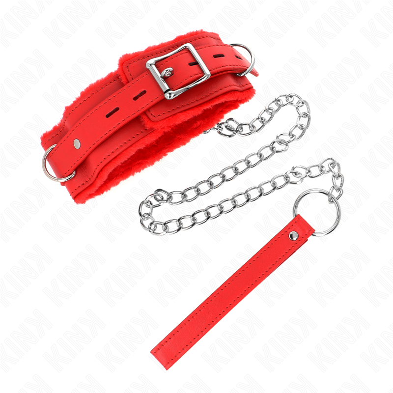 Kink Collar & Gag-Zgardă cu Lesă 65 cm cu Restricții Roșu 36-42 2 img 187582 70f2a5792bba922f2c5f01dd3c2c05f1 1