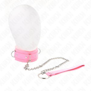Kink Collar & Gag-Zgardă cu Lesă 65 cm, Reglabilă 36-42 cm X 5.5 cm 6 Kink Collar & Gag-Zgardă cu Lesă 65 cm, Reglabilă 36-42 cm X 5.5 cm - imagine 1