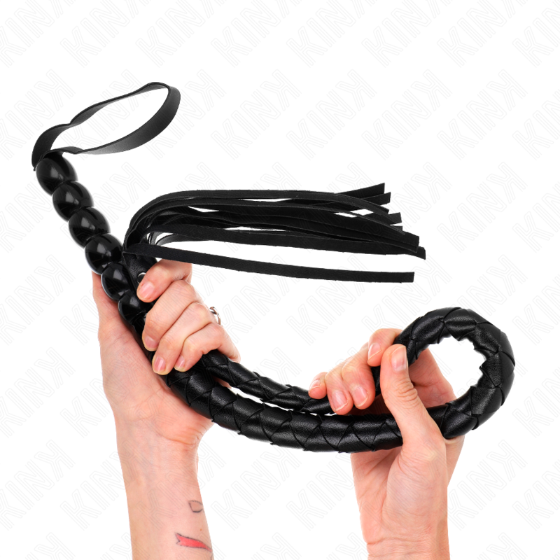 Kink Impact & Touch-Bici Șarpe cu Mărgele 80 cm-Piele Ecologica 1 img 187637 509e0b1b19118297f471f821e02e4f36 1