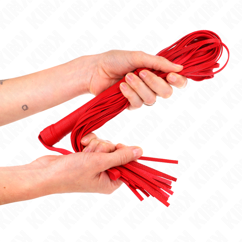 Kink Impact & Touch-Bici Soft din Pvc Roșu, 70 cm 4 Kink Impact & Touch-Bici Soft din Pvc Roșu, 70 cm · Accesorii BDSM (imaginea 4)