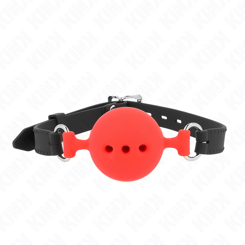 Kink Collar & Gag-Gag din Silicon Integral 55 X 2 cm cu Bila 5-Roșu, Mărime L 1 img 187683 3c4acdc9ad1114d7fe70258f477d1ae3 1