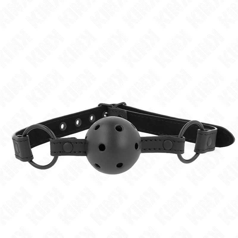 Kink Collar & Gag-Gag cu Bilă Neopren 4.5 cm - Curea Reglabilă 2 img 187691 e9d5257bc63cd9f49d6d49ffc8bca871 1