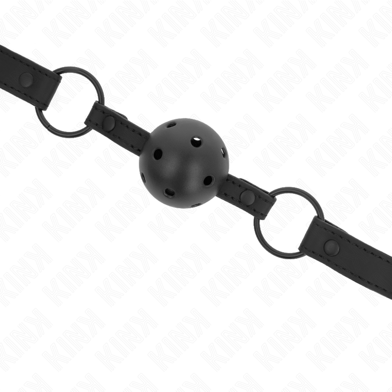 Kink Collar & Gag-Gag cu Bilă Neopren 4.5 cm - Curea Reglabilă 4 img 187693 e25f778ac077afa30e87ad86b5ac77a5 1