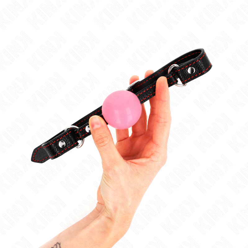 Kink Collar & Gag-Rose Gold Ball 4 cm Gag 60 X 2 cm-Silicon 3 img 187700 e37a4c2b65466182431008340d5fd6f9 1