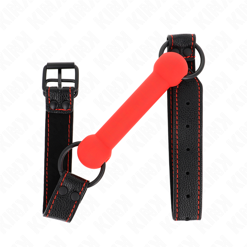 Kink Collar & Gag-Morsă Tip Os cu Curea din Imitație de Piele 1 img 187727 1b0636ecfbe05e2f0f920902bd58791b 1