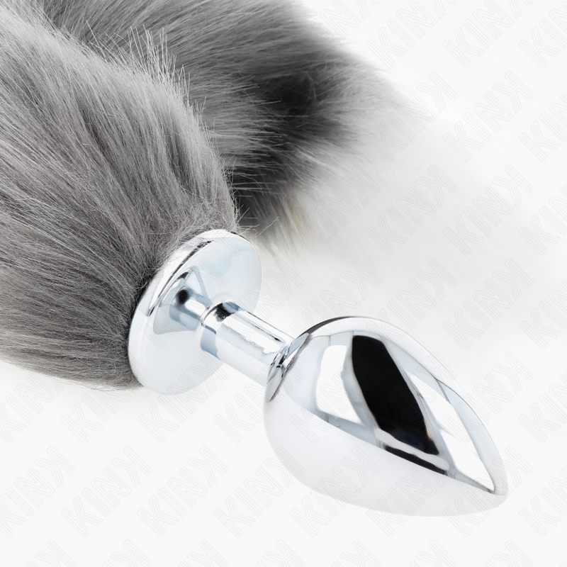 Kink Pleasure Plugs-Anal Plug Mărime L 10 X 4 cm cu Coada 4 img 187785 b4877dad99d29a0259853442c5874d97 1