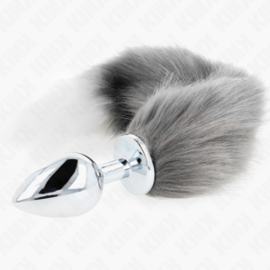 Kink Pleasure Plugs-Anal Plug Mărime L 10 X 4 cm cu Coada 7 Kink Pleasure Plugs-Anal Plug Mărime L 10 X 4 cm cu Coada - imagine 3
