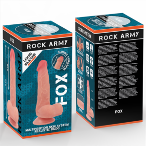 Rock Army-Liquid Silicone Fox 19 cm -o- 3.2 cm-Waterproof, Ventuza 16 Rock Army-Liquid Silicone Fox 19 cm -o- 3.2 cm-Waterproof, Ventuza - imagine 8