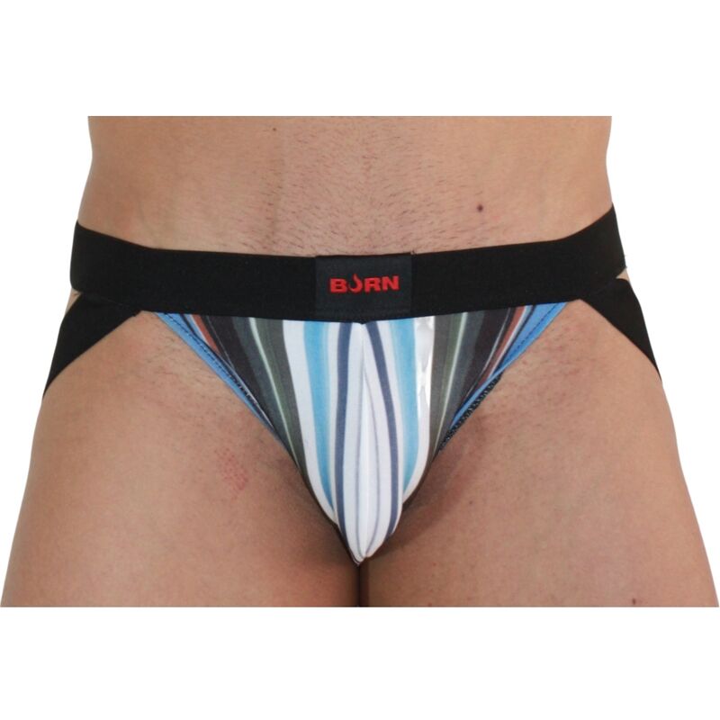Burn-009 Jock Multicolor/Negru, S/M/L/XL 2 Burn-009 Jock Multicolor/Negru, S/M/L/XL · Lenjerie Barbati (imaginea 2)
