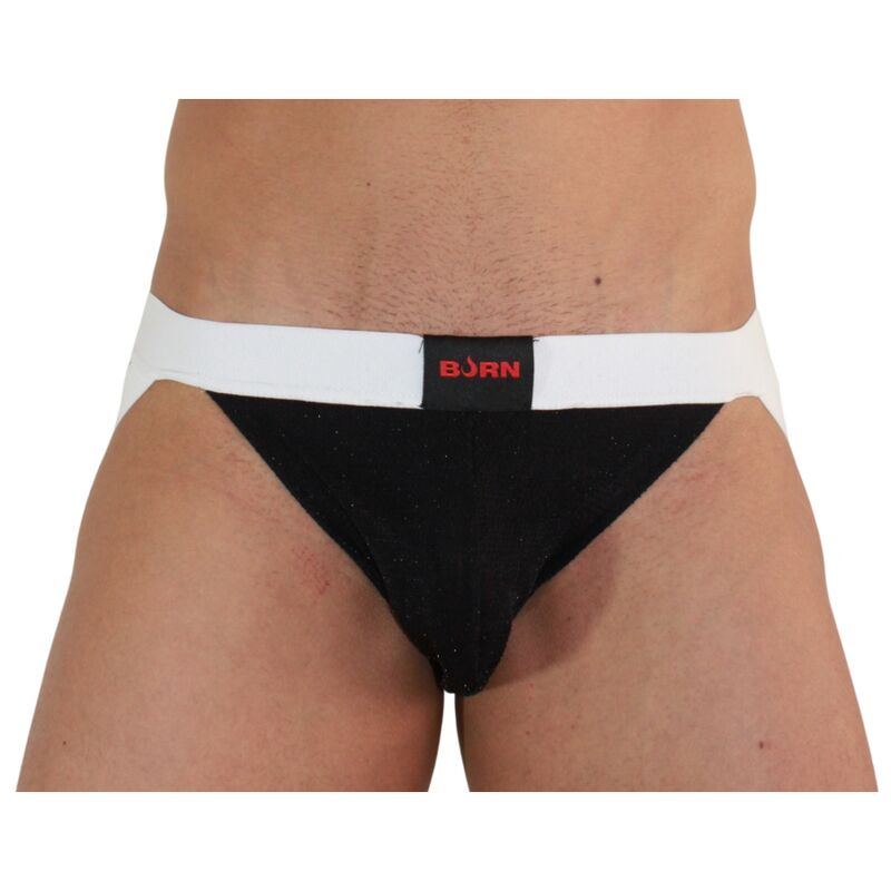 Burn-004 Jock Lucios Negru/Alb, S/M/L/XL 1 img 188309 9e207f6e6bb0d42f480e003ec7a256f6 1