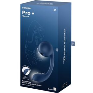 Satisfyer Air Pulse-Pro+ Wave 4 Stimulator G-spot & Air Pulse 11 Satisfyer Air Pulse-Pro+ Wave 4 Stimulator G-spot & Air Pulse - imagine 5