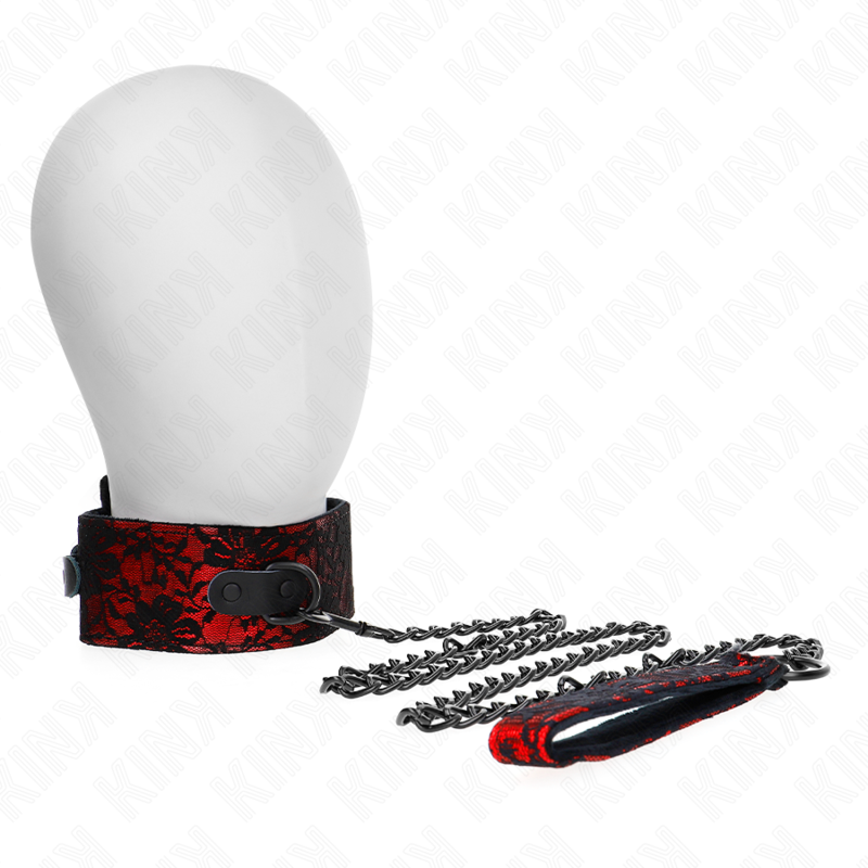 Kink Collar & Gag-Colier Dantelă cu Centură din Piele Naturală 5 img 188716 36dbbb182639cc57444fb80bfc821822 1