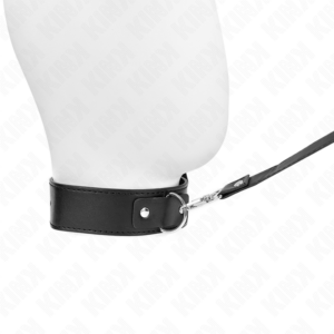 Kink Collar & Gag-Colier cu Centură 116 cm, Curea Neagră 8 Kink Collar & Gag-Colier cu Centură 116 cm, Curea Neagră - imagine 2