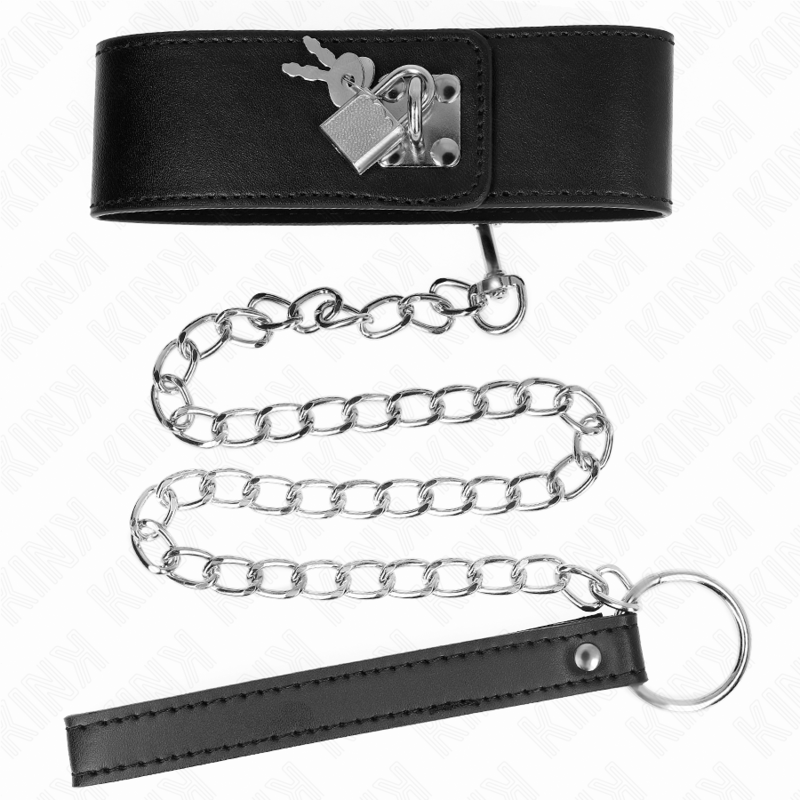 Kink Collar & Gag-Colier cu Ham 65 cm, Bretea Lată Neagră 4 img 188745 3f16d4955ccfac4e55d594d56b8856dc 1
