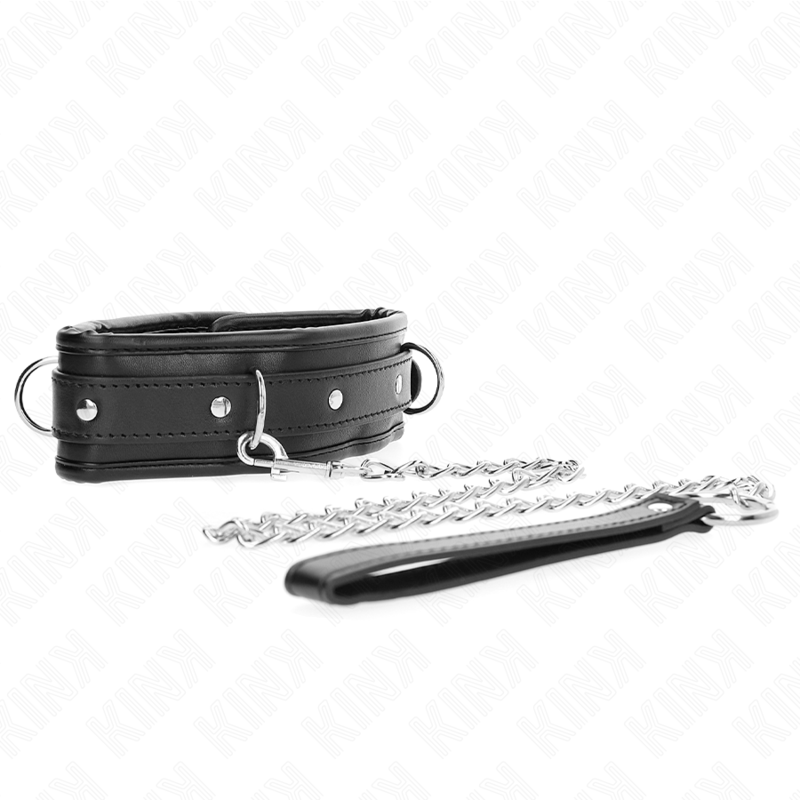 Kink Collar & Gag-Colier Masiv cu Centură 65 cm Model 1 2 img 188790 096eb65538fca49e198478bb2ca623cf 1