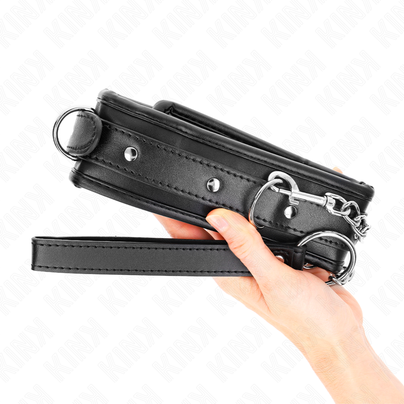 Kink Collar & Gag-Colier Masiv cu Centură 65 cm Model 1 5 img 188794 6d9da198fd906938628a3952ec7f4a4f 1