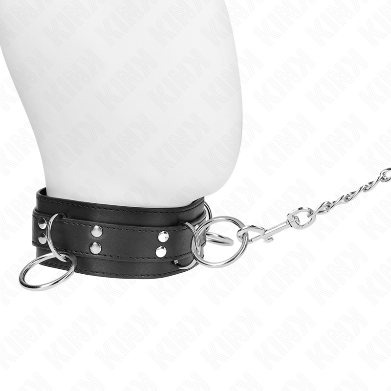 Kink Collar & Gag-Colier Slavery 3 Inele cu Ham 80 cm 53 X 5 5 img 188808 a7d6caf1683fbd6a4f18caef4da8a477 1
