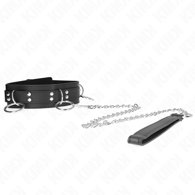 Kink Collar & Gag-Colier Slavery 3 Inele cu Ham 80 cm 53 X 5 2 img 188810 9b78e17d3ba9478c44a9eae4df24187b 1