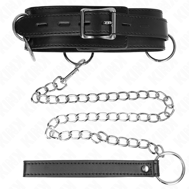 Kink Collar & Gag-Colier Slavery 3 Inele cu Ham 80 cm 53 X 5 6 img 188813 0e32e3ecf5958c68f1b7620512e99287 1