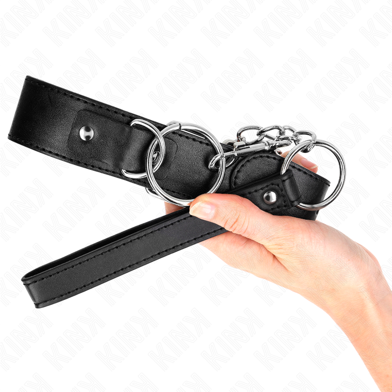 Kink Collar & Gag-Guler Basic cu Lesă Model 4 Reglabil 36-43 4 img 188837 314e4b4f65eae76c4d3342bbbe4f451b 1