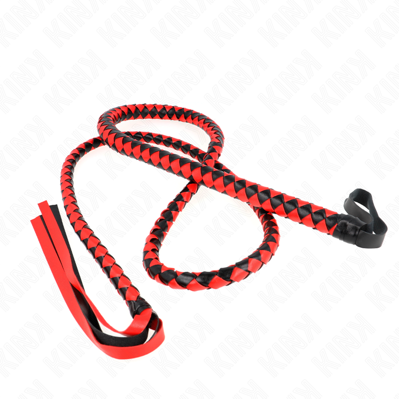 Kink Impact & Touch-Bici Șarpe Lung Roșu 210 cm 5 img 188879 94e20a7b837a1b6a44b71e16c75c5c44 1