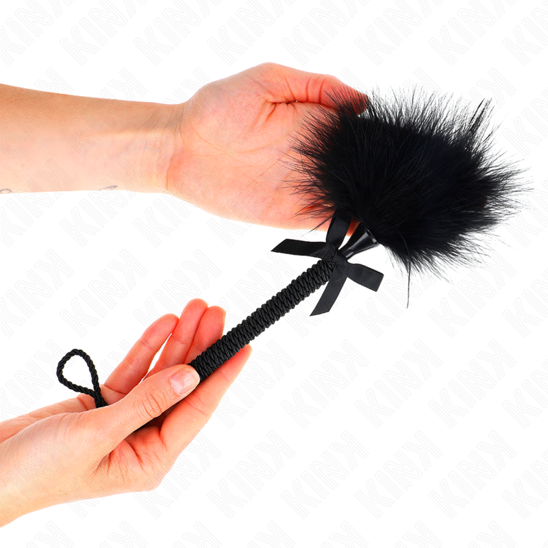 Kink Impact & Touch-Baghetă din Nylon cu Pene Tickle și Fundă 3 img 188892 3e5ee3ac81b8061bd4ac3c4fd3a90b70 1