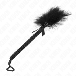 Kink Impact & Touch-Baghetă din Nylon cu Pene Tickle și Fundă 9 Kink Impact & Touch-Baghetă din Nylon cu Pene Tickle și Fundă - imagine 4