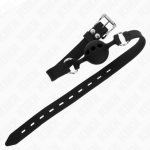 Kink Collar & Gag-Gag din Silicon Integral 55 X 2 cm cu Bilă 4 8 Kink Collar & Gag-Gag din Silicon Integral 55 X 2 cm cu Bilă 4 - imagine 3