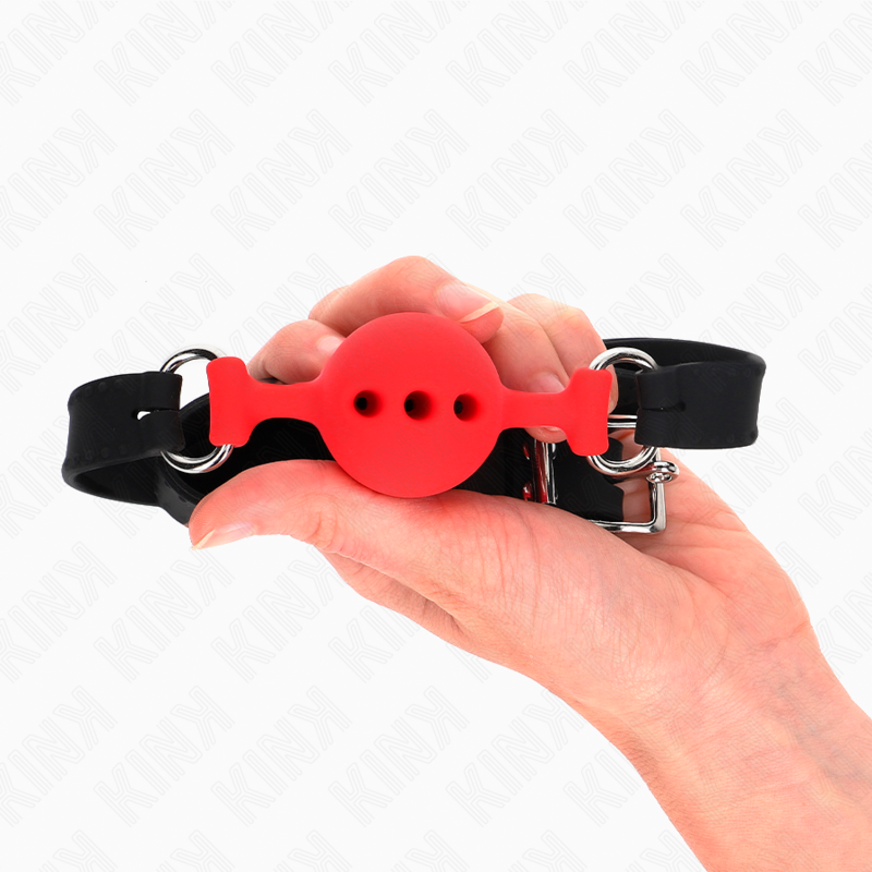 Kink Collar & Gag-Gag din Silicon Complet 55 X 2 cm cu Mingea 4 2 img 188928 c3f688a4b9497e44052b5806dfad686b 1