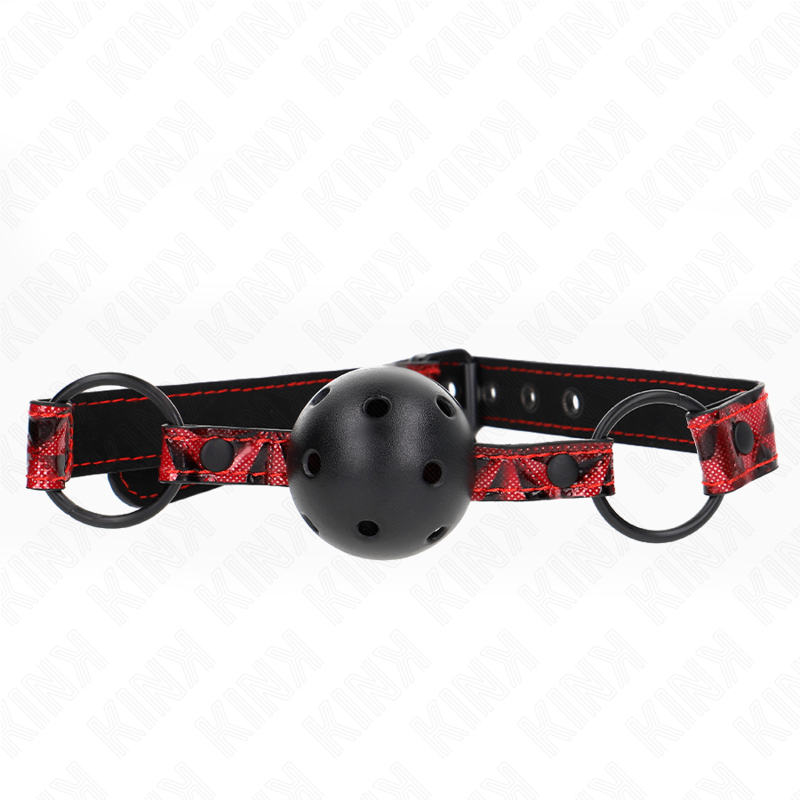 Kink Collar & Gag-Morsă cu Bilă Diamond 4.5 cm, Model 2 - Curea 1 img 188937 f978aa0a9114efe257409b54c7718125 1