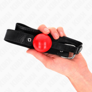 Kink Collar & Gag-66 X 2.5 cm Curea Ajustabilă 41-61 cm-TPE 10 Kink Collar & Gag-66 X 2.5 cm Curea Ajustabilă 41-61 cm-TPE · Bondage & Catuse (imaginea 5)