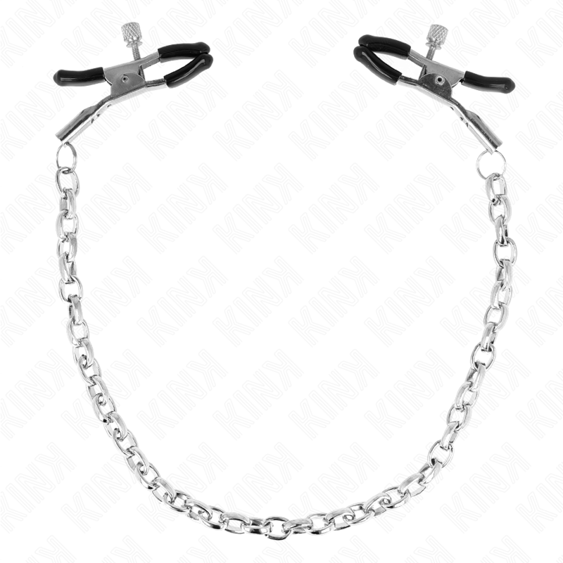 Kink Nipple Grip-Cleme pentru Sfârcuri Lanț Gros 30 cm-Metal 1 Kink Nipple Grip-Cleme pentru Sfârcuri Lanț Gros 30 cm-Metal · Accesorii BDSM
