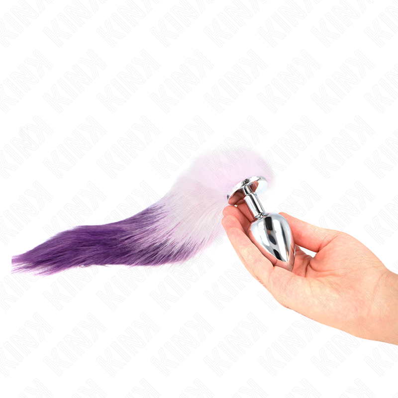 Kink Pleasure Plugs-Anal Plug Mărimea L 10 X 4 cm cu Coadă 1 Kink Pleasure Plugs-Anal Plug Mărimea L 10 X 4 cm cu Coadă · Accesorii BDSM