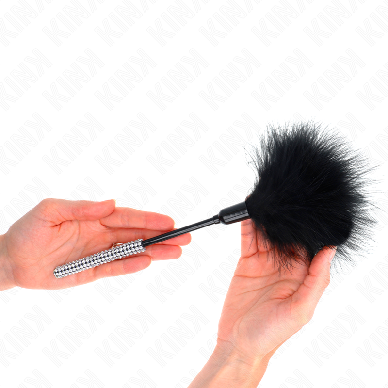 Kink Impact & Touch-Pene Tickle, Mâner cu Strasuri, 27 cm 3 img 189118 a60040dfcce859a200c7c86f77bd059b 1