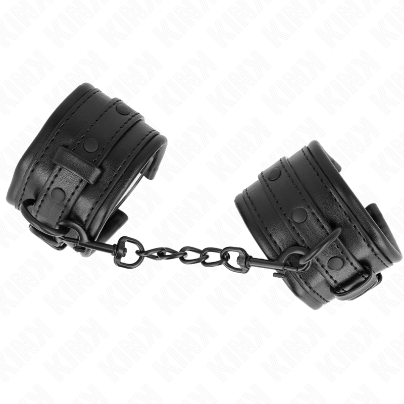 Kink Wrist Restraint-Mansoane pentru Încheieturi Negre 3 Kink Wrist Restraint-Mansoane pentru Încheieturi Negre · Bondage & Catuse (imaginea 3)
