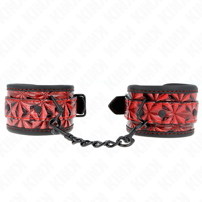 Kink Wrist Restraint-Cătușe pentru Încheieturi cu Model Diamond 2 img 189231 56b17e84a9fd5ab347e8d517332c4950 1