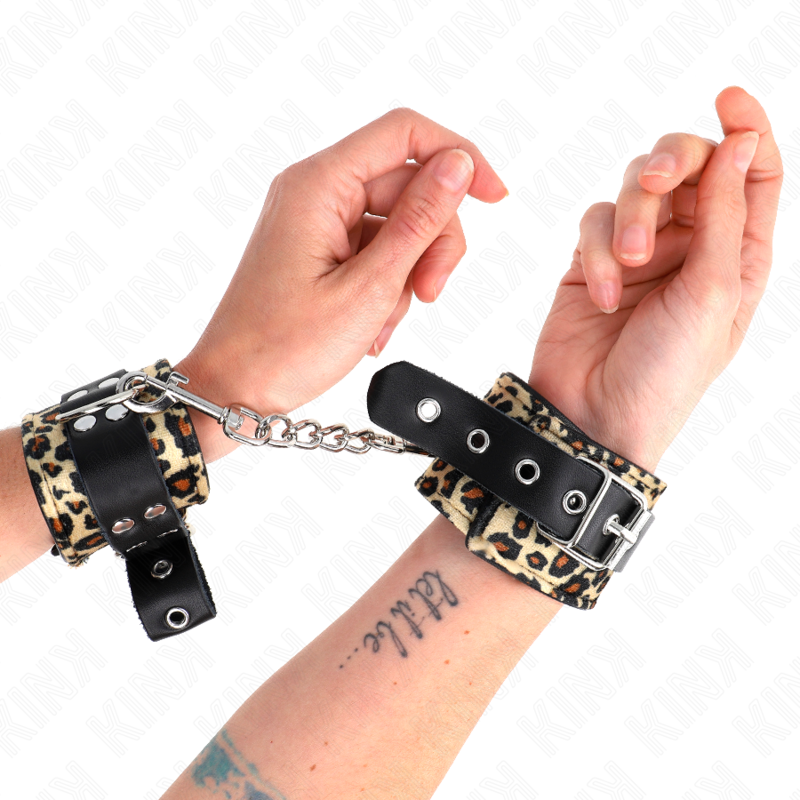 Kink Wrist Restraint-Cătușe de Încheietură din Piele Naturală 1 img 189250 13532c1fab384dccd0d25a9026abe961 1