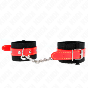 Kink Wrist Restraint-Mânșete pentru Încheieturi din Nylon Negru - imagine 3