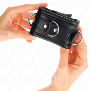 Kink Wrist Restraint-Cătușe pentru Încheieturi Grele Căptușite 8 Kink Wrist Restraint-Cătușe pentru Încheieturi Grele Căptușite - imagine 4