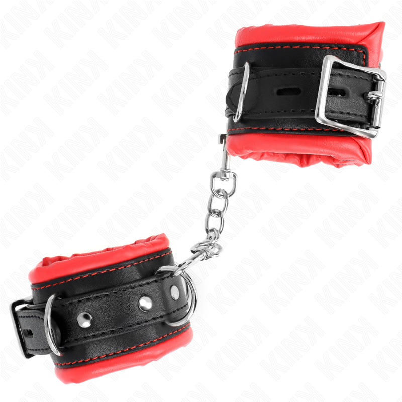 Kink Wrist Restraint-Cătușe Grele pentru Încheieturi Căptușite 3 img 189292 fe014ddc0f230a191490f6414a3bb5d8 1