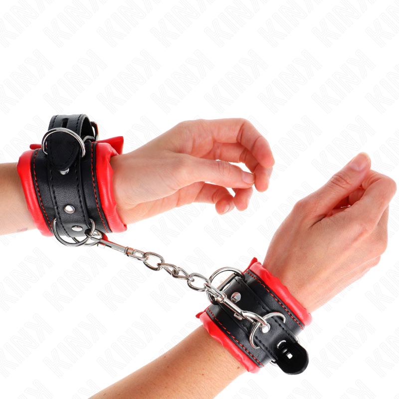 Kink Wrist Restraint-Cătușe Grele pentru Încheieturi Căptușite 1 img 189293 59b44532735c6a81bfcb4b83ca2dc4a7 1