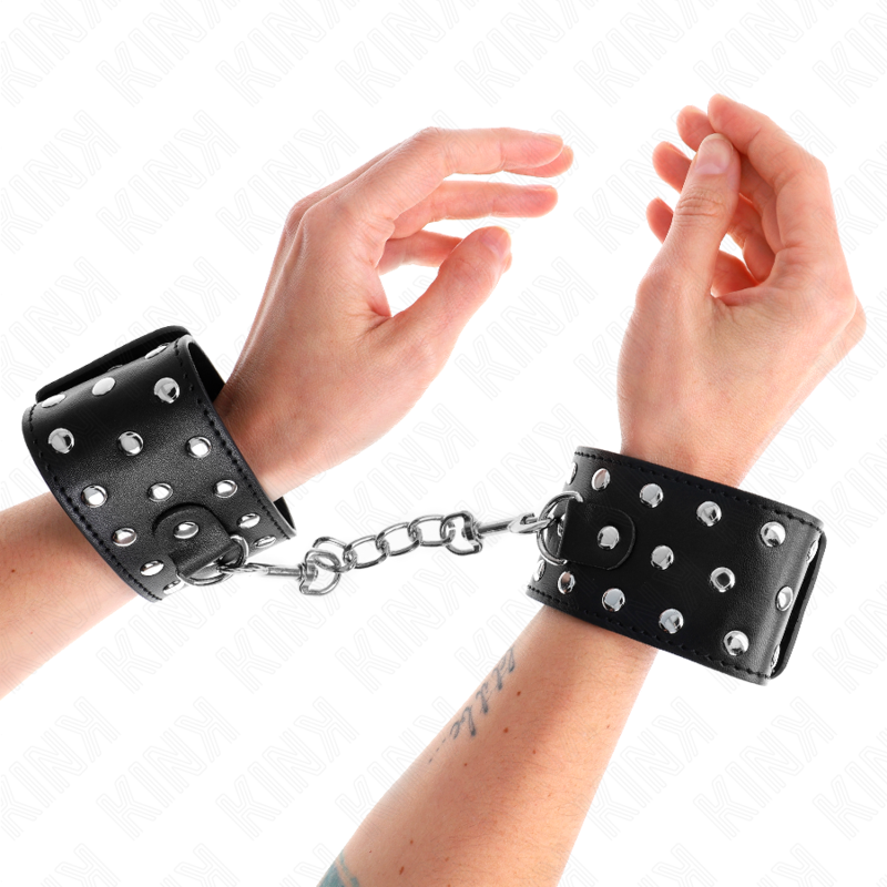 Kink Wrist Restraint-Punk Manșete Reglabile pentru Încheieturi 1 img 189297 7f0b2435248aeedf47884b15477f87d5 1