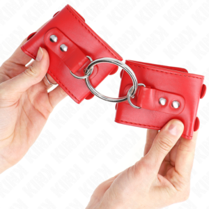 Kink Wrist Restraint-Cătușe Fixe pentru Încheieturi cu Inel 7 Kink Wrist Restraint-Cătușe Fixe pentru Încheieturi cu Inel - imagine 3