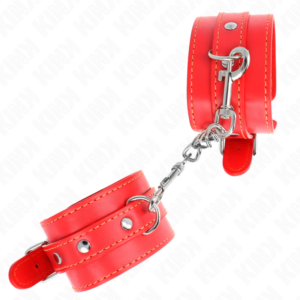Kink Wrist Restraint-Manșete Subțiri pentru Încheieturi Roșii 8 Kink Wrist Restraint-Manșete Subțiri pentru Încheieturi Roșii - imagine 4