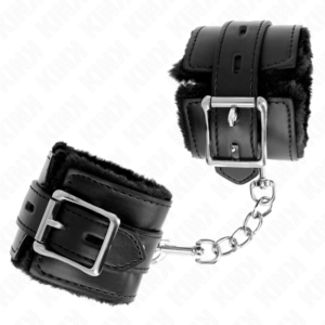 Kink Wrist Restraint-Mansete pentru Încheieturi Căptușite cu-Negru 7 Kink Wrist Restraint-Mansete pentru Încheieturi Căptușite cu-Negru - imagine 3