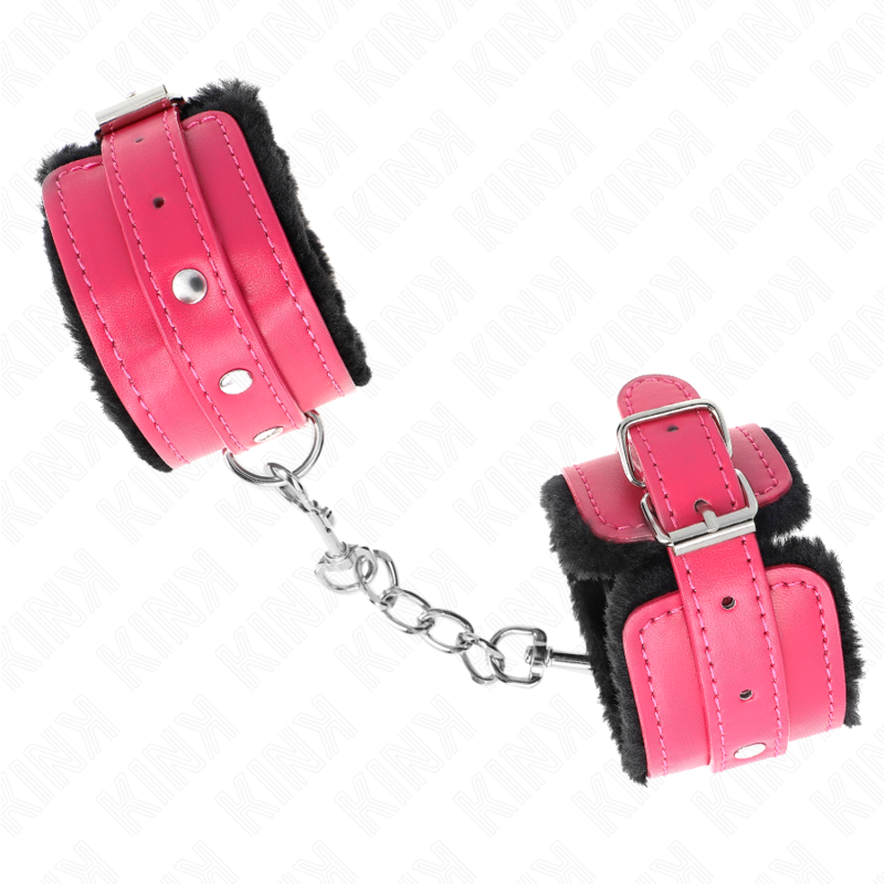 Kink Wrist Restraint-Mansete pentru Încheieturi Căptușite cu-Negru, Roz 3 img 189364 d7134c92ccc69d131a577e4a5c7bcfb6 1