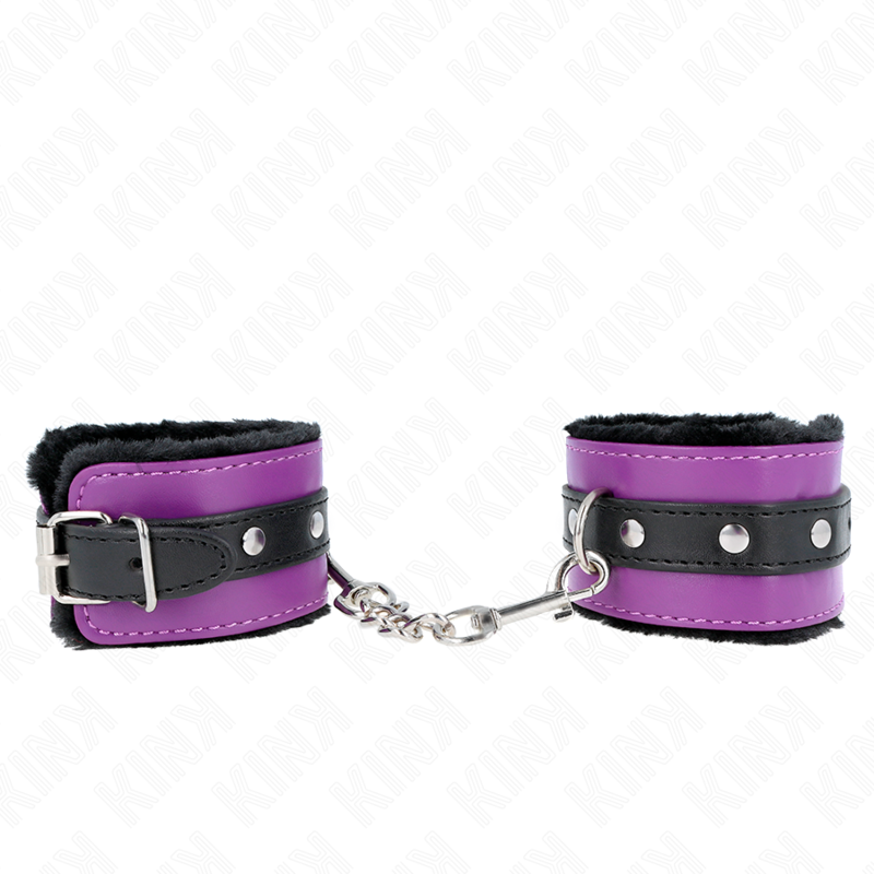 Kink Wrist Restraint-Premium Manchete Căptușite cu Blană Negre 2 img 189371 19eea9573e2532b1ef038c3ced9fa7e8 1
